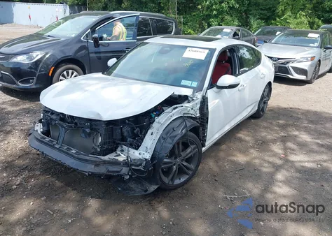 2024 Acura Integra A-Spec Technology z USA, uszkodzony, nr VIN 19UDE4H61RA012072